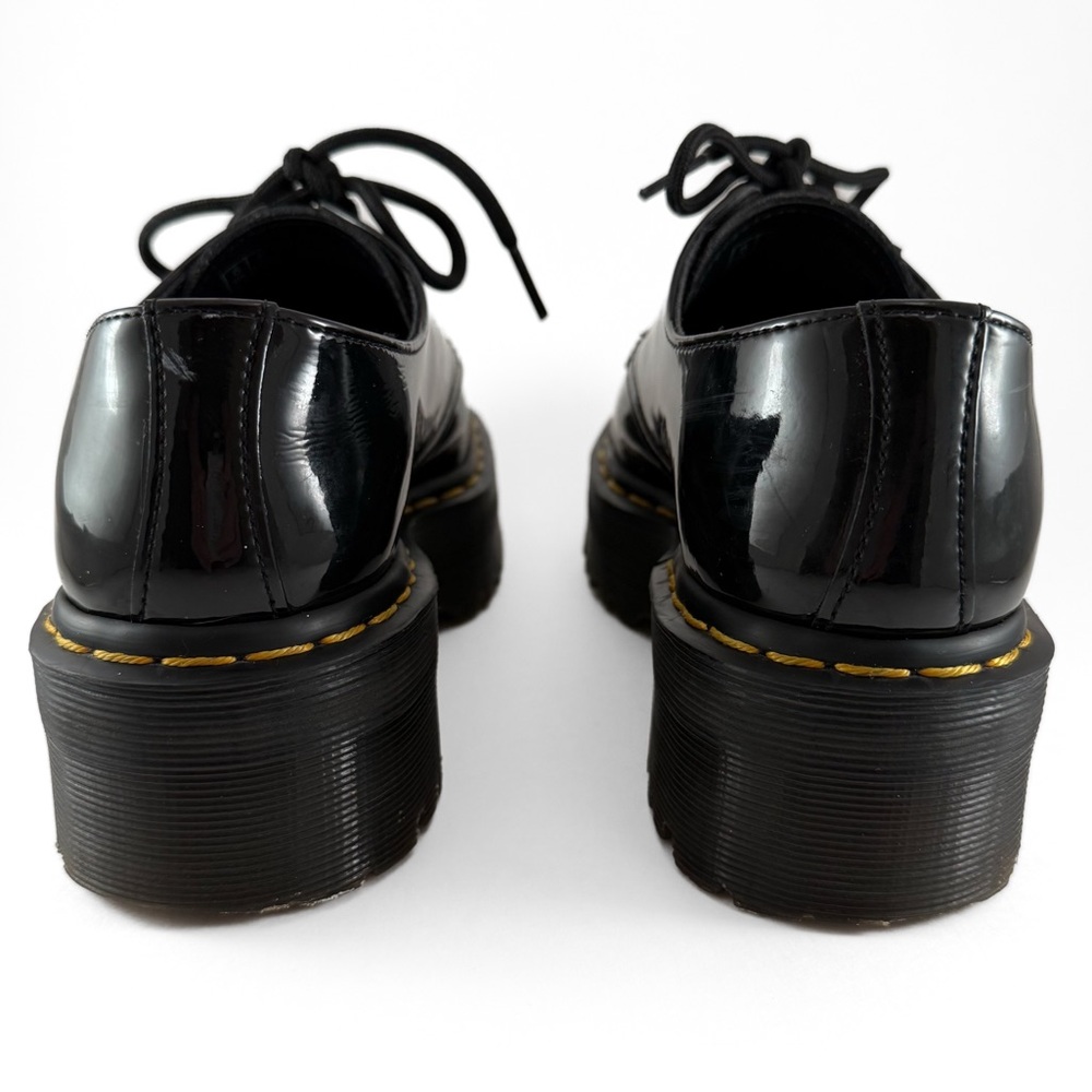 Dr Martens 1461 Patent Leather Platform Oxford Shoes - Picture 3 of 11